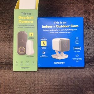 Kangaroo Doorbell and Indoor/Outdoor Camera